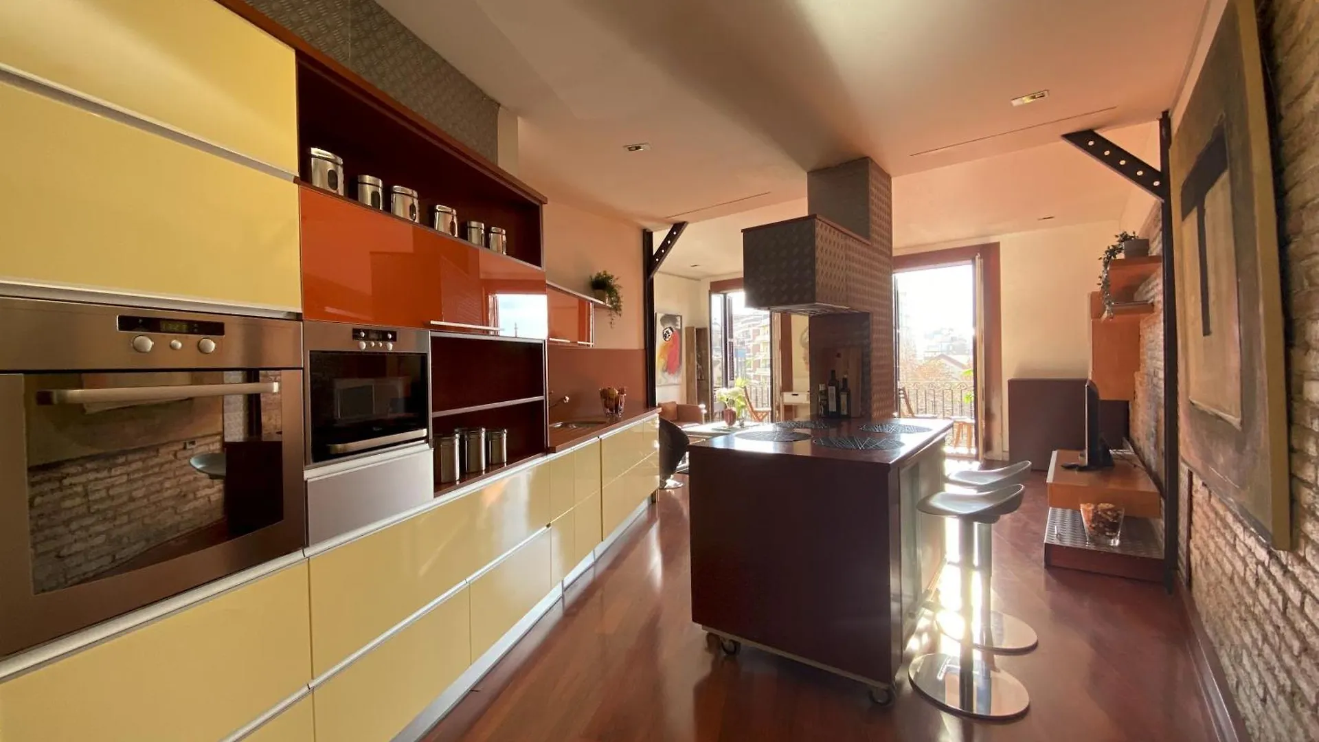 Luminous Designer Loft Style Apt Eixample Views By Myrentalhost Barcelona 0*,